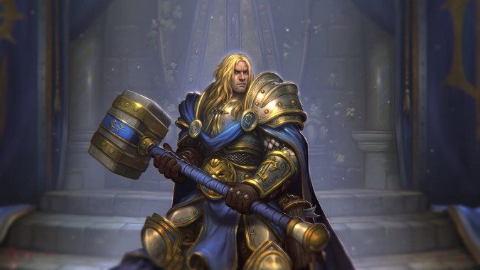 Defeat the Lich King on Hearthstone classes Young Arthas hero