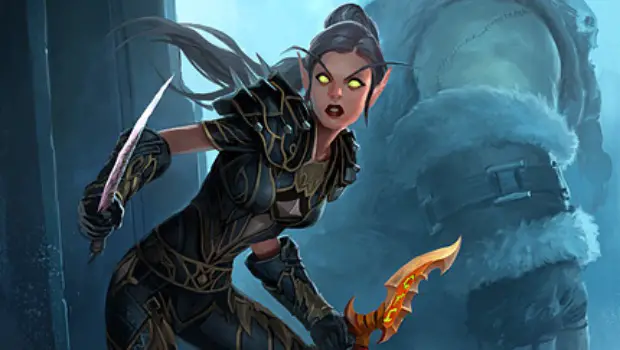 blizzard art elf rogue header