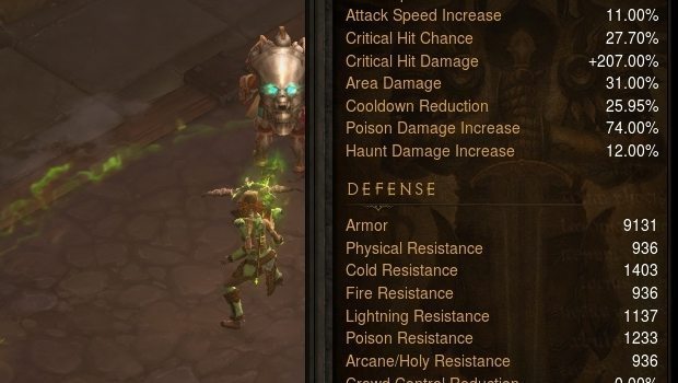 diablo 3 wizard damage increased by skills negative