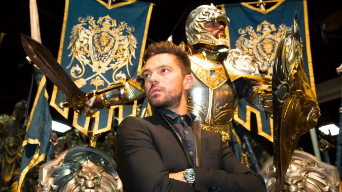 dominic cooper llane warcraft movie sdcc header