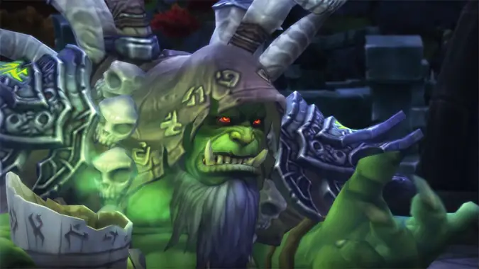 Gul'dan offers a tasty beverage