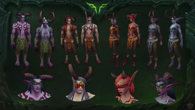 elf demon hunter looks gamescom