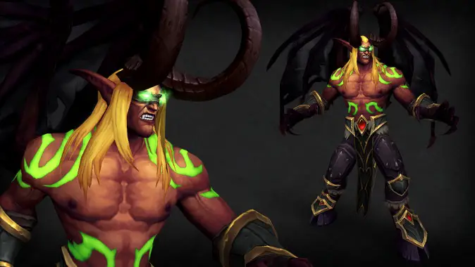 Legion Male Blood Elf Demon Hunter Header