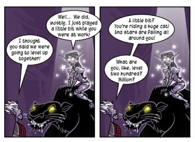 penny arcade leveling