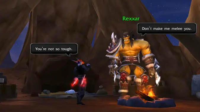 Rfeann vs. Rexxar: The Prequel