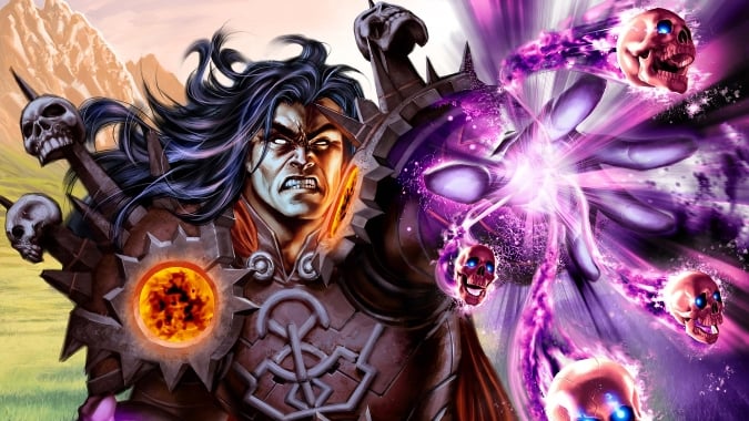 World of Warcraft TCG Warlock artwork