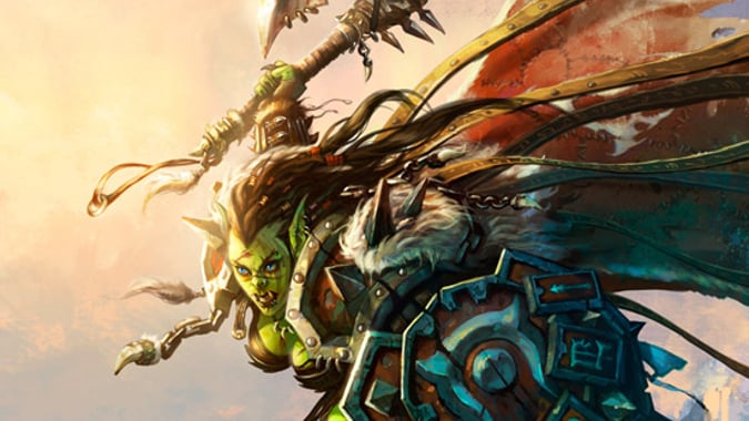 World of Warcraft Warrior artwork