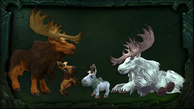 Moose models from legion