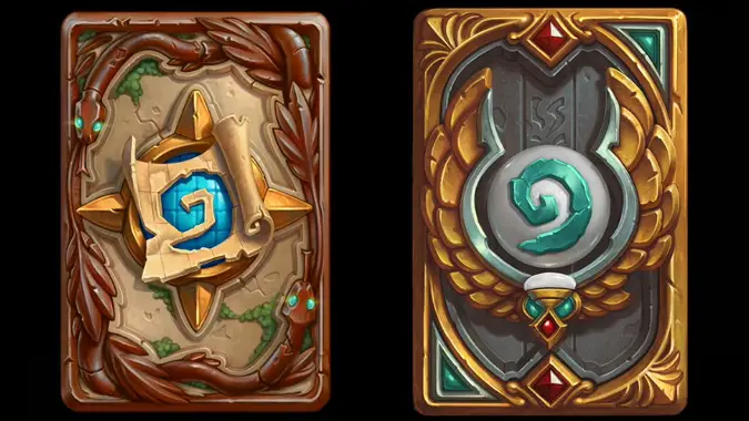 hearthstone november cardback explorer