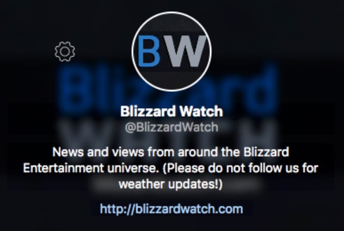 blizzard watching is a thing