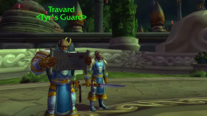 holy paladin artifact quest tyrs guard