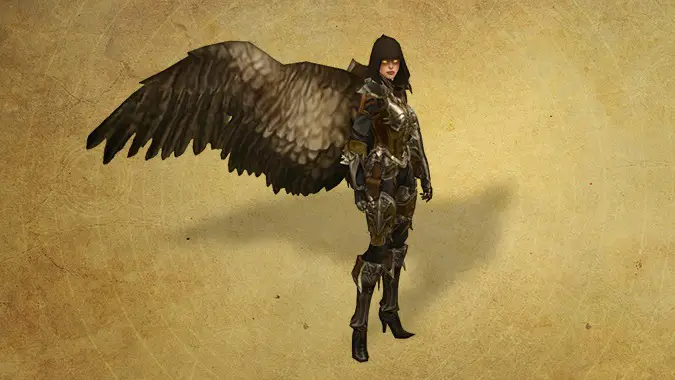 diablo iii falcon wings