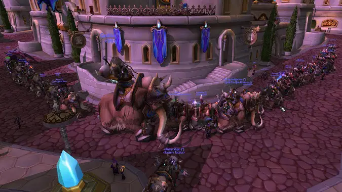 dalaran mammoth train