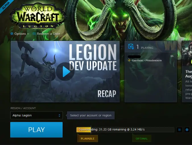 legion beta download