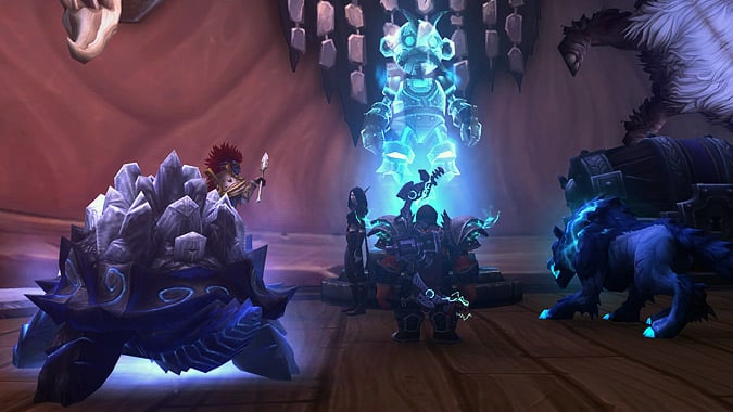 Mimiron offers a quest to change Hati's appearance