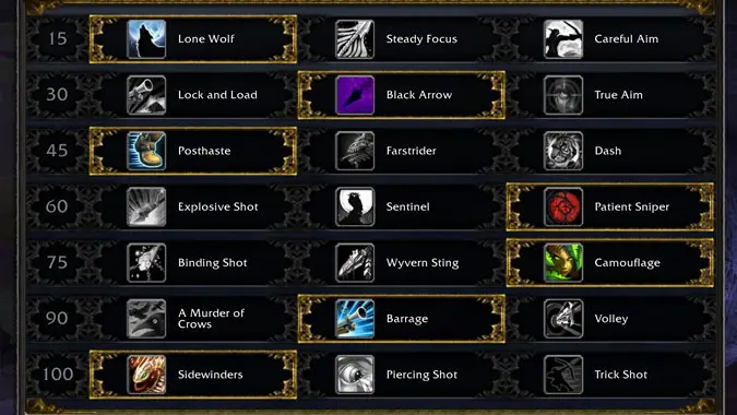 royal quest hunter build pve