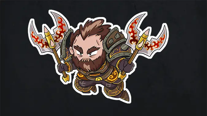 warrior_sticker