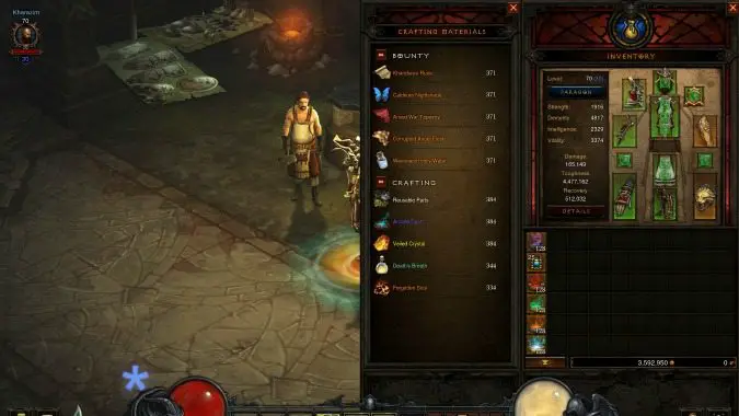 diablo 2 crafting recipe