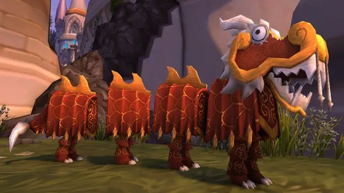 Pick up your very own dragon costume from WoW's Lunar Festival