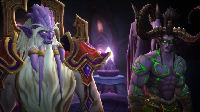 velen and illidan cutscene