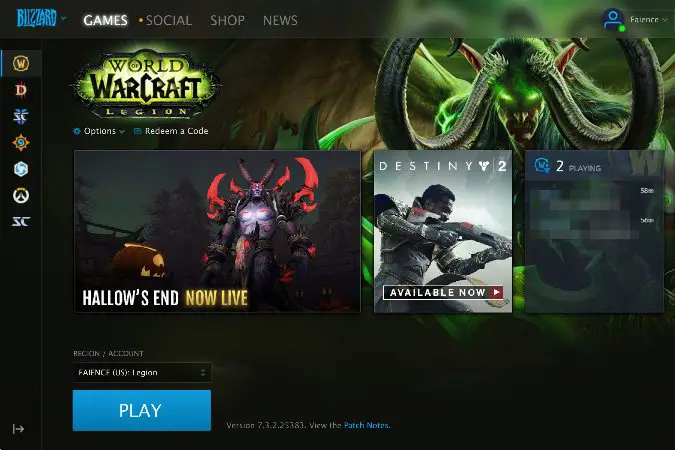 remove nonblizzard games from battle.net launcher