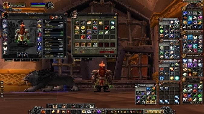 inventory slots in classic