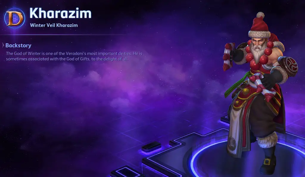 Winter Veil skins appear in latest Heroes of the Storm PTR patch
