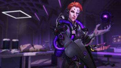 Moira's skins, emotes, intros, and victory poses