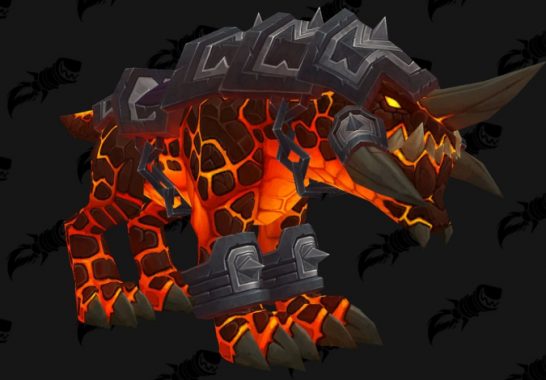 Dark Iron Dwarves Get A One-headed Core Hounds As Their Racial Mount