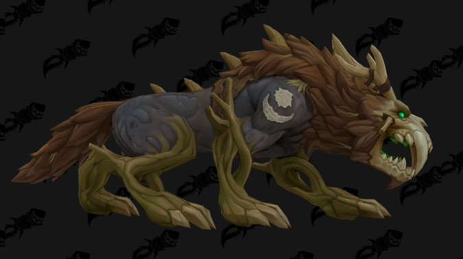 First Look At Kul Tiras Feral Druid Form