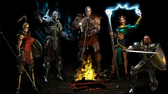 diablo 2 beta classes