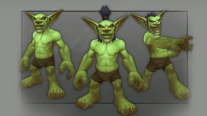 WoW Goblin Character Model Update