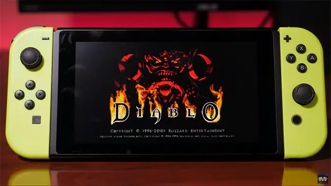 will switch see a port of diablo 2