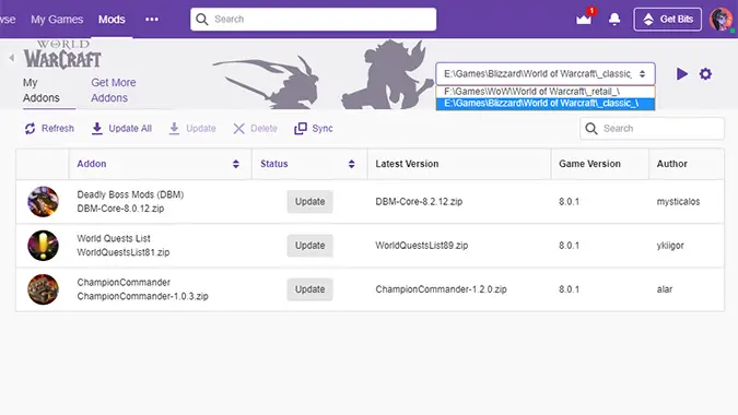 Как устанавливать аддоны к WoW Classic