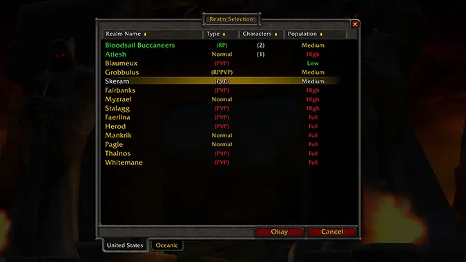 download wow classic server