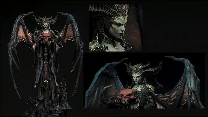 Blizzcon 2019 Diablo 4 Lilith Statue