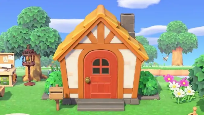 animal crossing house