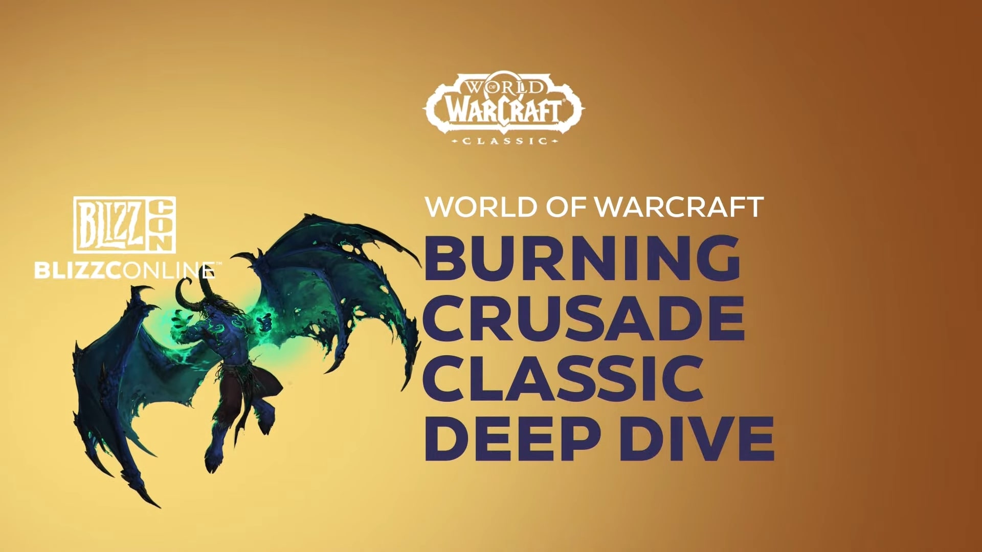 Blizzconline World Of Warcraft Burning Crusade Classic Deep Dive Gallery