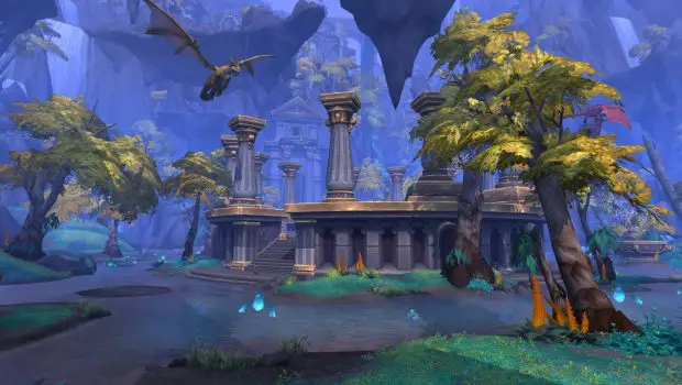 Exploring the Dragon Isles zones coming in World of Warcraft Dragonflight