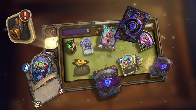 Here are all the rewards on the new Rewards Track for Hearthstone Festival of Legends