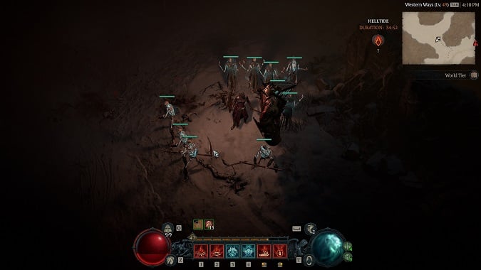 Diablo 4 Necromancer With Minions