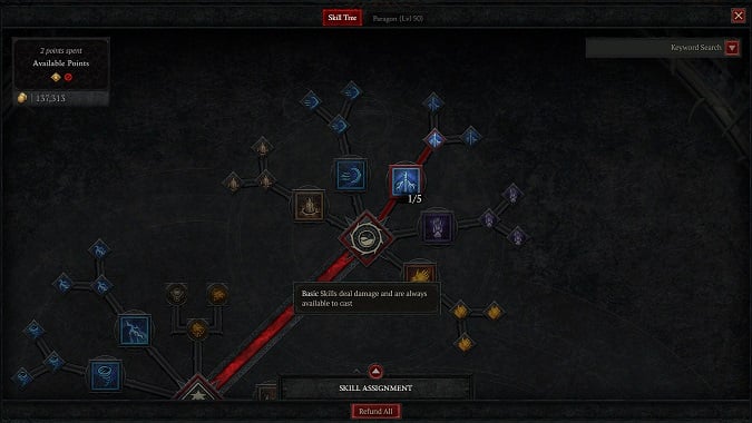 Diablo 4 Druid Basic Skills