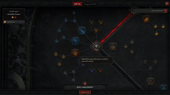 Diablo 4 Druid Core Skills