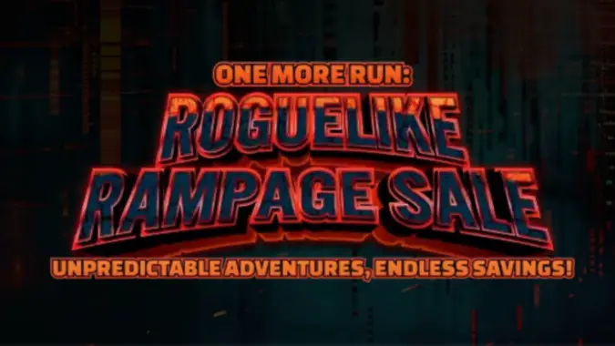 Humble Bundle Roguelike Rampage Sale page header