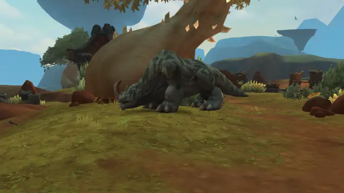 Kodo in World of Warcraft Razorwind Shores